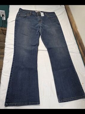 Levi Strauss Signature Stretch Low Rise Bootcut Misses 12m Jeans